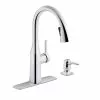 In Stock Hardwarestore Delivery Rubicon Single-Handle Pull-Down Sprayer Kitchen Faucet In Polished Chrome