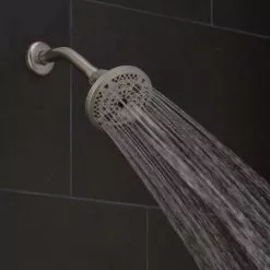 Oxygenics Force Brushed Nickel 10-Spray Shower Head 2-GPM (7.6-LPM) -Bath and Faucet shop 010147815689 03676029 1800x1800