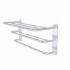 Allied Brass Satin Chrome Wall Mount Towel Rack