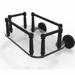 Allied Brass Dottingham Oil-Rubbed Bronze Wall Mount Towel Rack