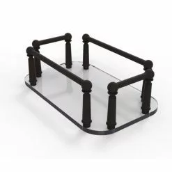 Allied Brass Oil-Rubbed Bronze Freestanding Towel Rack