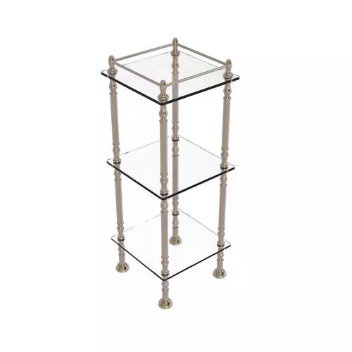 Allied Brass 14-in W X 38-in H X 14-in D Etageres 3 Allied Brass 14-in W X 38-in H X 14-in D Etageres