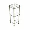 Allied Brass Three Tier Etagere With 14-in X 14-in Shelves In Antique Brass