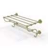 Allied Brass Prestige Skyline Satin Brass Wall Mount Towel Rack