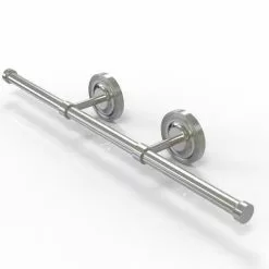 Allied Brass Prestige Regal Collection Wall Mounted Horizontal Guest Towel Holder In Satin Nickel
