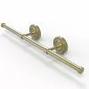 Allied Brass Prestige Regal Collection Wall Mounted Horizontal Guest Towel Holder In Satin Brass