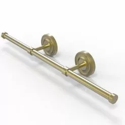 Allied Brass Prestige Regal Collection Wall Mounted Horizontal Guest Towel Holder In Satin Brass