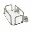 Allied Brass Skyline Polished Nickel Wall Mount Towel Rack