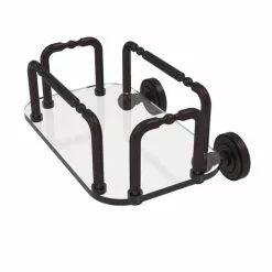 Allied Brass Dottingham Antique Bronze Wall Mount Towel Rack