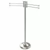 Allied Brass Towel Stand With 4 Pivoting Swing Arms In Satin Nickel -Bath and Faucet shop 013895422314xl 1800x1800