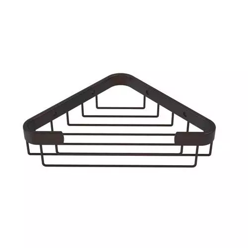 Allied Brass Toiletry Corner Shower Basket In Venetian Bronze 3 Allied Brass Toiletry Corner Shower Basket In Venetian Bronze