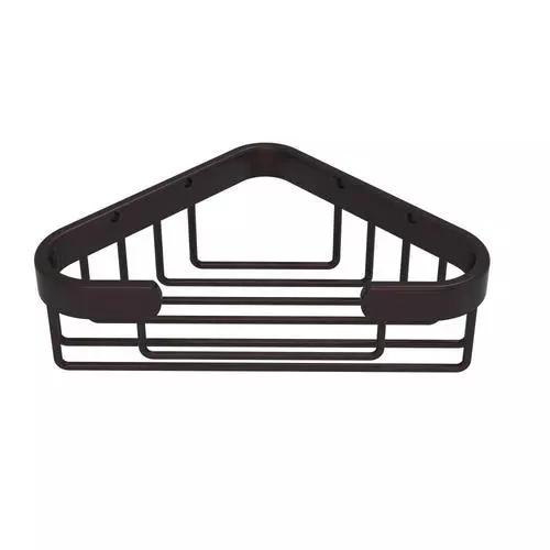 Allied Brass Corner Soap Basket In Antique Bronze 3 Allied Brass Corner Soap Basket In Antique Bronze