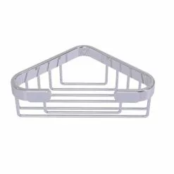 Allied Brass 1.3-in H Screw Mount Solid Brass Polished Chrome Hanging Shower Caddy