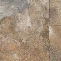 Congoleum AirStep Evolution Grand Canyon 12-ft W Cut-to-Length Golden Gate Stone Look Low-Gloss Finish Sheet Vinyl -Bath and Faucet shop 020275366847xl 1800x1800