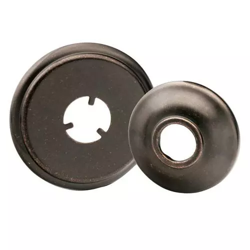 Moen 1-in Oil-Rubbed Bronze Shower Escutcheon Set 3 Moen 1-in Oil-Rubbed Bronze Shower Escutcheon Set