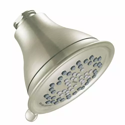 Moen Envi Brushed Nickel 3-Spray Shower Head 1.75-GPM (6.6-LPM) 6 Moen Envi Brushed Nickel 3-Spray Shower Head 1.75-GPM (6.6-LPM) - Image 4