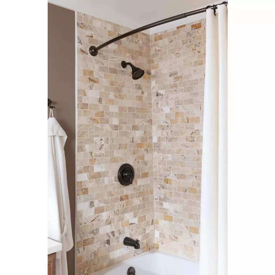 Moen Caldwell Mediterranean Bronze 1-Handle Faucet With Valve 9 Moen Caldwell Mediterranean Bronze 1-Handle Faucet With Valve - Image 7