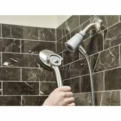 Moen Engage With Magnetix Spot Resist Brushed Nickel Handheld Shower 2.5-GPM (9.5-LPM) -Bath and Faucet shop 026508258033 04581565 1800x1800