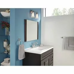 Moen Oxby Spot Resist Brushed Nickel 2-handle 4-in Centerset WaterSense Bathroom Sink Faucet With Drain 19 Moen Oxby Spot Resist Brushed Nickel 2-handle 4-in Centerset WaterSense Bathroom Sink Faucet With Drain -Bath and Faucet shop 026508262924 05103529 1800x1800