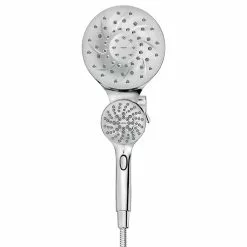 Moen Magnetix Chrome 6-Spray Rain Dual Shower Head 1.75-GPM (6.6-LPM) -Bath and Faucet shop 026508279816 09382833 1800x1800