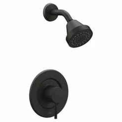 Moen Align Matte Black 1-handle Shower Faucet