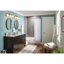 Moen Lindor Spot Resist Brushed Nickel 2-handle Widespread WaterSense Bathroom Sink Faucet With Drain 15 Moen Lindor Spot Resist Brushed Nickel 2-handle Widespread WaterSense Bathroom Sink Faucet With Drain -Bath and Faucet shop 026508282694 09256858 1800x1800