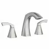 Moen Lindor Spot Resist Brushed Nickel 2-Handle Widespread WaterSense Bathroom Sink Faucet With Drain -Bath and Faucet shop 026508282694 1800x1800