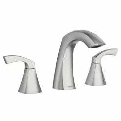 Moen Lindor Spot Resist Brushed Nickel 2-handle Widespread WaterSense Bathroom Sink Faucet With Drain 18 Moen Lindor Spot Resist Brushed Nickel 2-handle Widespread WaterSense Bathroom Sink Faucet With Drain -Bath and Faucet shop 026508282694xl 1800x1800