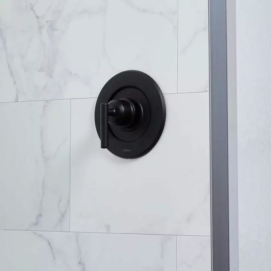 Moen Matte Black Lever Shower Handle 3 Moen Matte Black Lever Shower Handle
