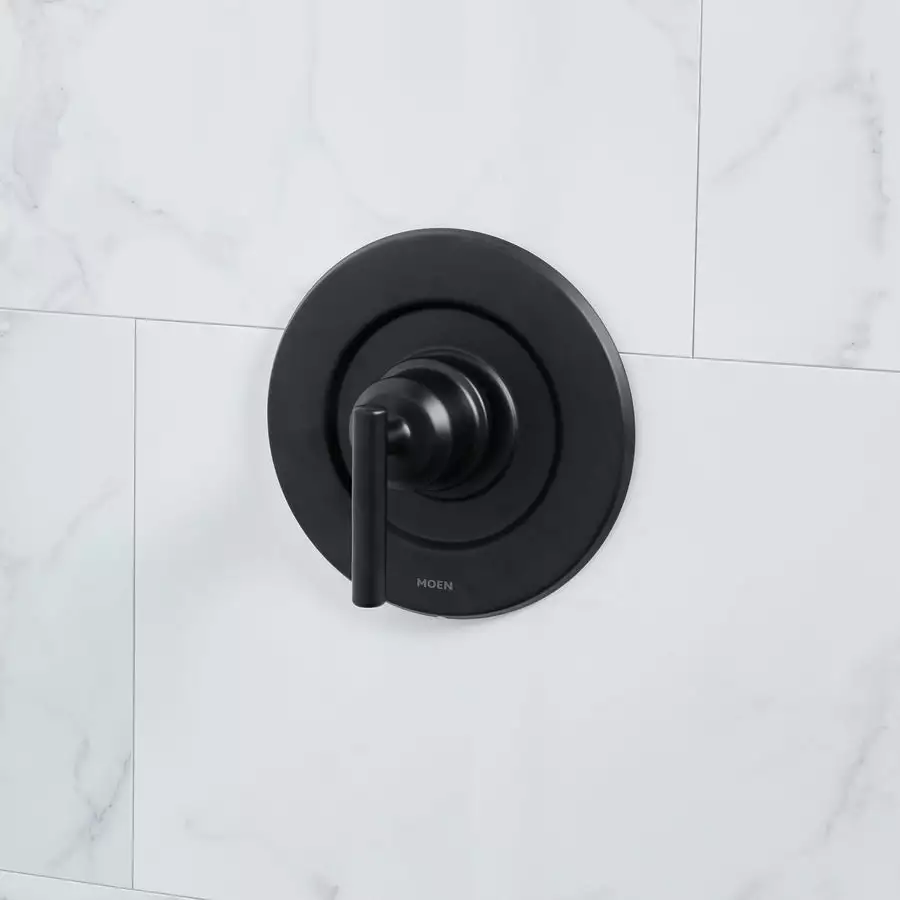 Moen Matte Black Lever Shower Handle 6 Moen Matte Black Lever Shower Handle - Image 4