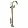HGTV HOME By Sherwin-Williams Moen Doux 1-Handle Freestanding Bathtub Faucet With Hand Shower -Bath and Faucet shop 026508294291 1800x1800