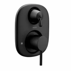 Moen Matte Black Lever Shower Handle -Bath and Faucet shop 026508294871xl 1800x1800