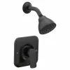 Moen Rizon Matte Black 1-Handle Shower Faucet -Bath and Faucet shop 026508301562xl 1800x1800