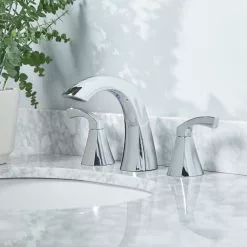Moen Lindor Spot Resist Brushed Nickel 2-handle Widespread WaterSense Bathroom Sink Faucet With Drain 19 Moen Lindor Spot Resist Brushed Nickel 2-handle Widespread WaterSense Bathroom Sink Faucet With Drain -Bath and Faucet shop 026508304426 16510986 1800x1800