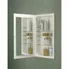 Jensen Cove 16-in X 26-in Rectangle Recessed Mirrored Medicine Cabinet -Bath and Faucet shop 026715205004 02985284 1800x1800