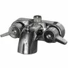 Barclay Polished Chrome 2-Handle Bathtub And Shower Faucet With Valve