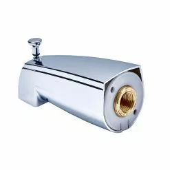 Delta Chrome Bathtub Spout With Diverter 8 Delta Chrome Bathtub Spout With Diverter -Bath and Faucet shop 034449115537 16729797 1800x1800