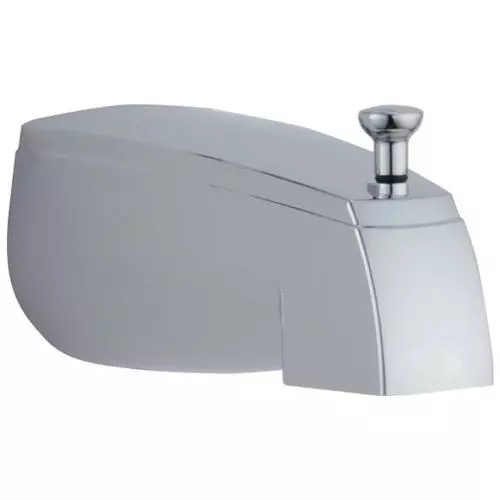 Delta Chrome Bathtub Spout With Diverter 7 Delta Chrome Bathtub Spout With Diverter - Image 5