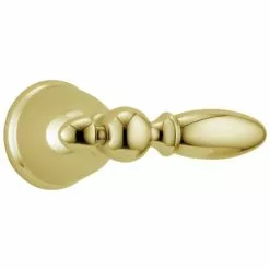 Delta Polished Brass Lever Shower Handle -Bath and Faucet shop 034449445276xl 1800x1800