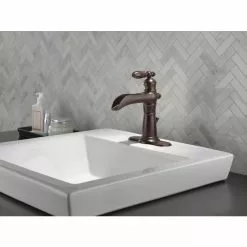 Delta Victorian Venetian Bronze 1-handle Single Hole/4-in Centerset WaterSense Bathroom Sink Faucet With Drain 13 Delta Victorian Venetian Bronze 1-handle Single Hole/4-in Centerset WaterSense Bathroom Sink Faucet With Drain -Bath and Faucet shop 034449599399 09908345 1800x1800