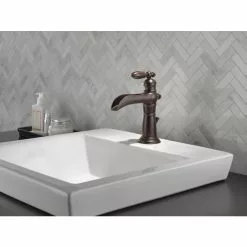 Delta Victorian Venetian Bronze 1-handle Single Hole/4-in Centerset WaterSense Bathroom Sink Faucet With Drain 14 Delta Victorian Venetian Bronze 1-handle Single Hole/4-in Centerset WaterSense Bathroom Sink Faucet With Drain -Bath and Faucet shop 034449599399 09908346 1800x1800