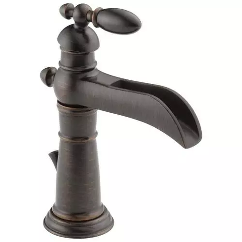 Delta Victorian Venetian Bronze 1-handle Single Hole/4-in Centerset WaterSense Bathroom Sink Faucet With Drain 9 Delta Victorian Venetian Bronze 1-handle Single Hole/4-in Centerset WaterSense Bathroom Sink Faucet With Drain - Image 7