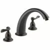 HGTV HOME By Sherwin-Williams Delta Windemere 2-Handle Deck Mount Roman Bathtub Faucet