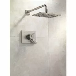 Delta Vero Stainless 1-Handle Shower Faucet -Bath and Faucet shop 034449632539 04873799 1800x1800
