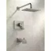 Delta Vero Stainless 1-Handle Bathtub And Shower Faucet -Bath and Faucet shop 034449632553 04873801 1800x1800