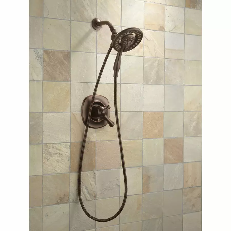 Delta In2ition Venetian Bronze 4-Spray Dual Shower Head 1.75-GPM (6.6-LPM) 10 Delta In2ition Venetian Bronze 4-Spray Dual Shower Head 1.75-GPM (6.6-LPM) - Image 8