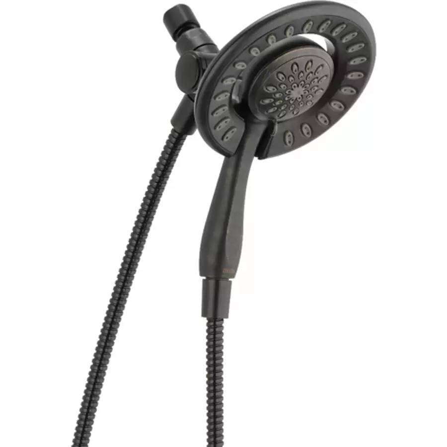 Delta In2ition Venetian Bronze 4-Spray Dual Shower Head 1.75-GPM (6.6-LPM) 11 Delta In2ition Venetian Bronze 4-Spray Dual Shower Head 1.75-GPM (6.6-LPM) - Image 9