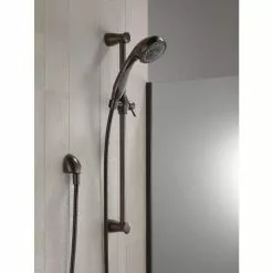 Delta Venetian Bronze 3-Spray Handheld Shower 2.5-GPM (9.5-LPM) -Bath and Faucet shop 034449642590 12334319 1800x1800
