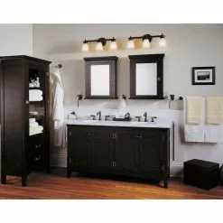 Delta Victorian Venetian Bronze 2-handle Widespread WaterSense Bathroom Sink Faucet With Drain -Bath and Faucet shop 034449642743 12171450 1800x1800