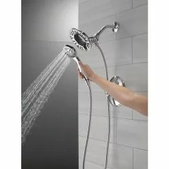 Delta Linden Chrome 1-Handle Shower Faucet 25 Delta Linden Chrome 1-Handle Shower Faucet -Bath and Faucet shop 034449655750 15769565 1800x1800